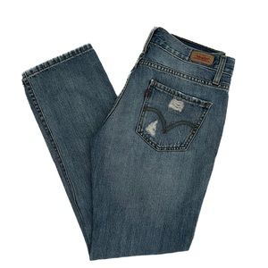 Levi’s Original Old School Middy Straight Boyfriend Jeans